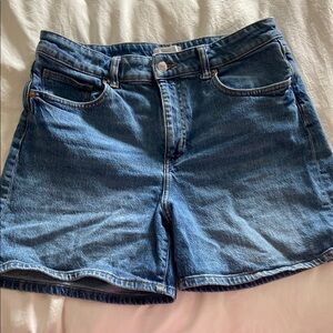 High Waist Denim Women's Shorts